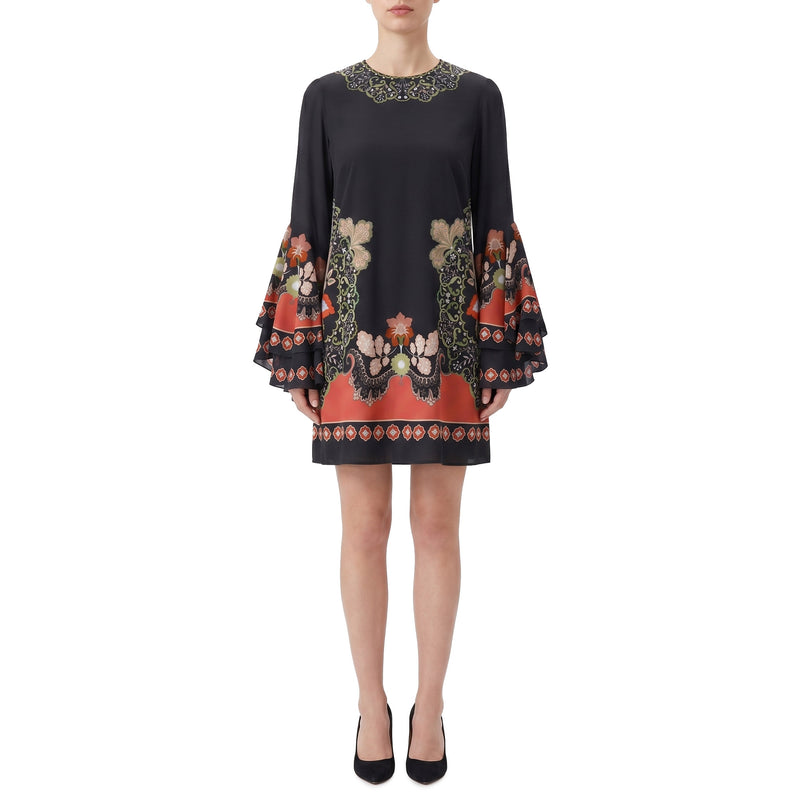 La Double J Minikleid mit Muster Damen