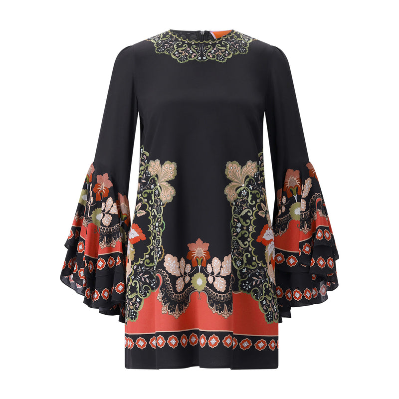 La Double J Minikleid mit Muster Damen