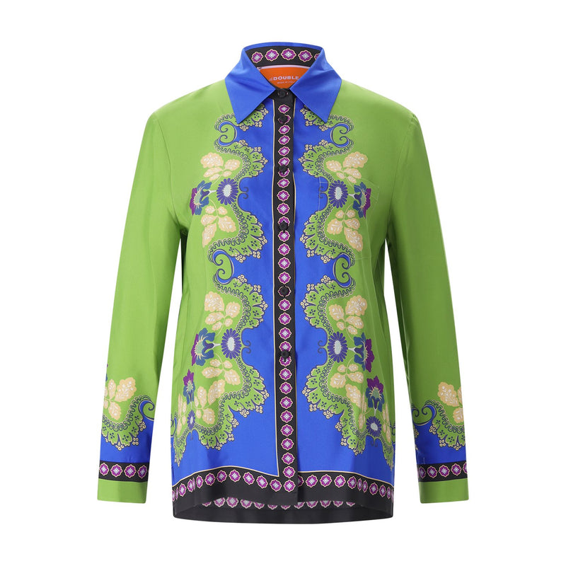 La Double J Hemdbluse aus Seide Damen