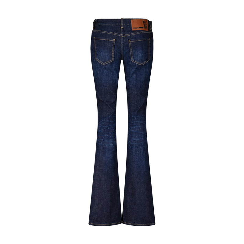 DSQUARED2 Medium Waist Flared Jeans Damen
