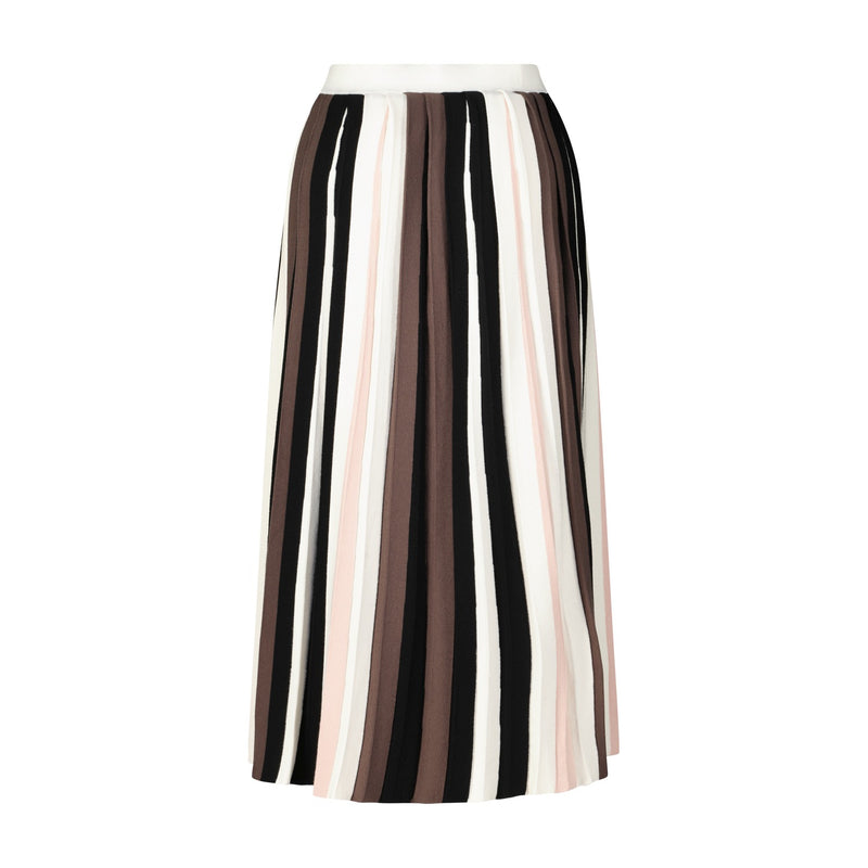 Weekend Max Mara Midirock Pleiadi im Streifen-Design Damen