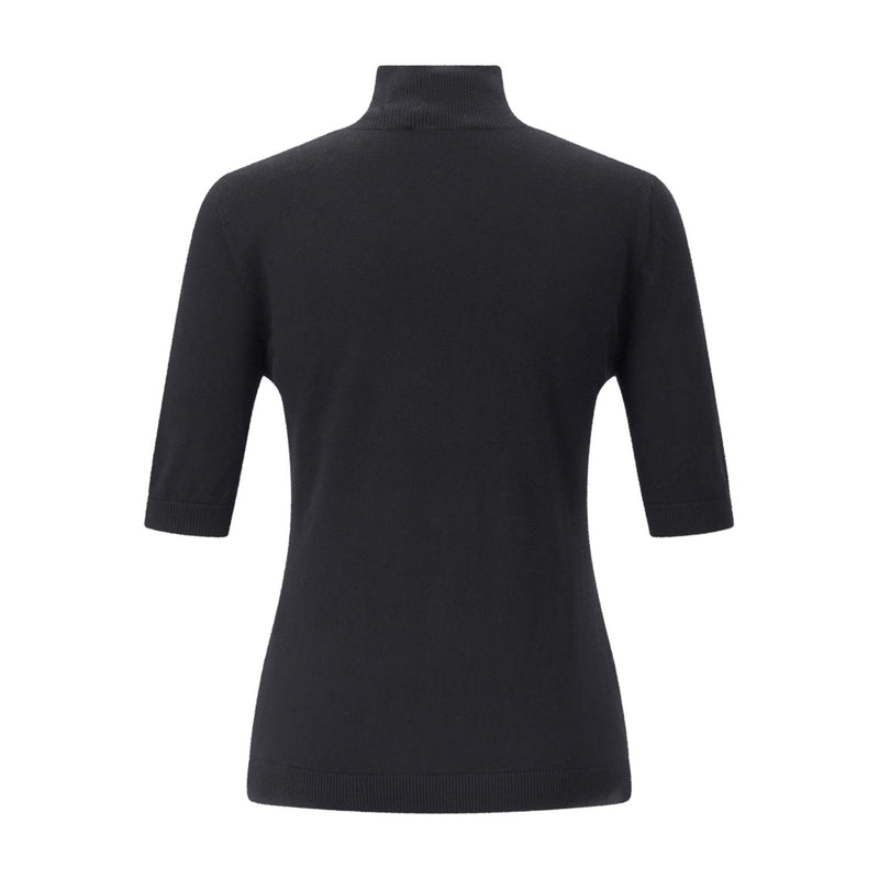 'S Max Mara Kurzarmpullover Cantone aus Wolle Damen