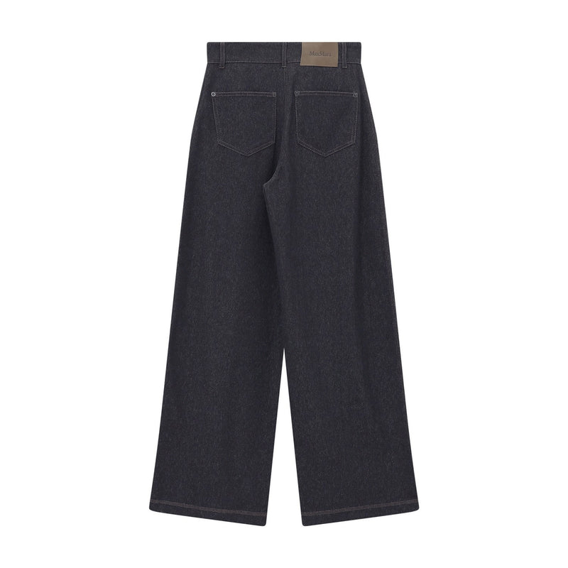 Wide Leg Jeans Etereo L / Dunkelblau