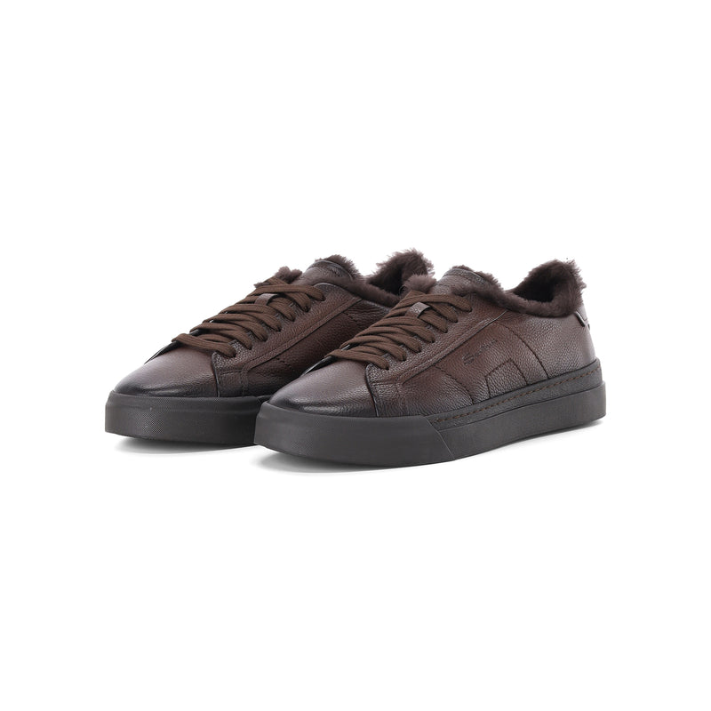 Santoni Sneaker aus Leder Herren