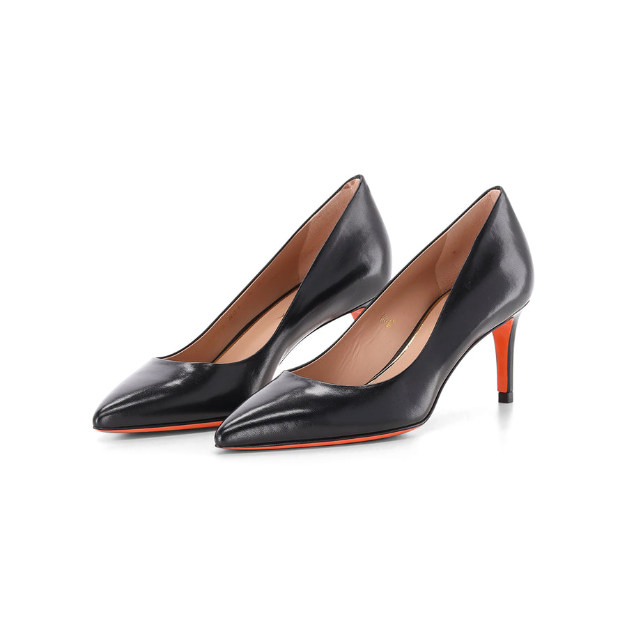 Santoni Pumps aus Leder Damen