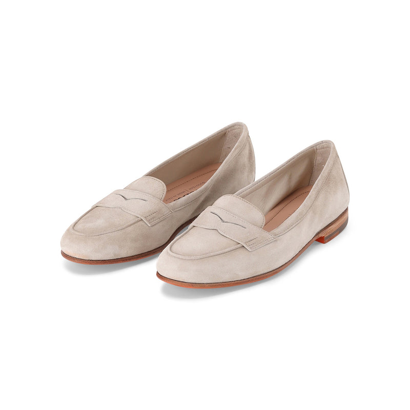 Santoni Loafer Carla aus Veloursleder Damen