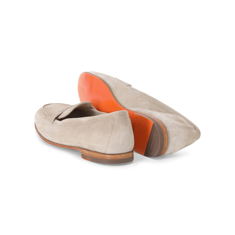 Santoni Loafer Carla aus Veloursleder Damen