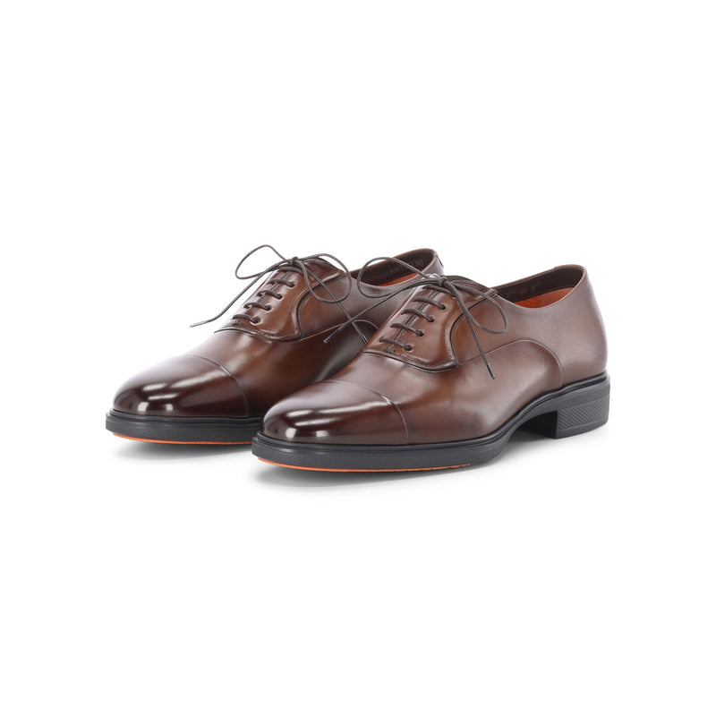 Santoni Oxfords Easy aus Leder Herren