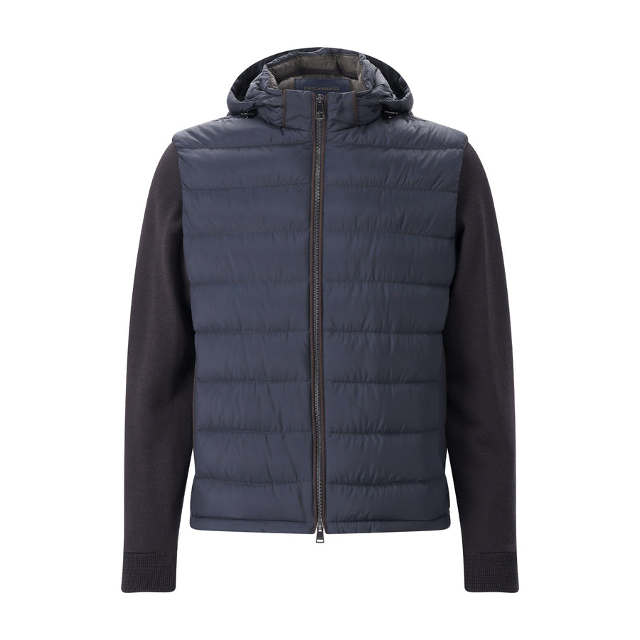 Daunenjacke mit Schurwolle 4XL / Navy