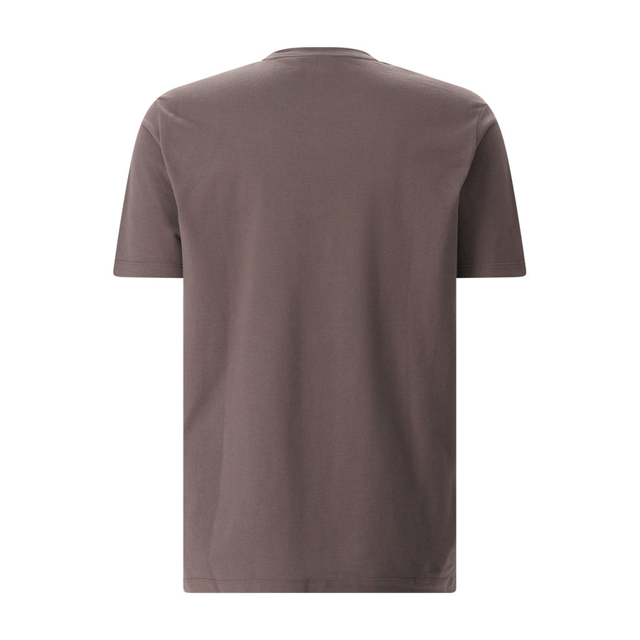 T-Shirt aus Baumwolle 4XL / Braun