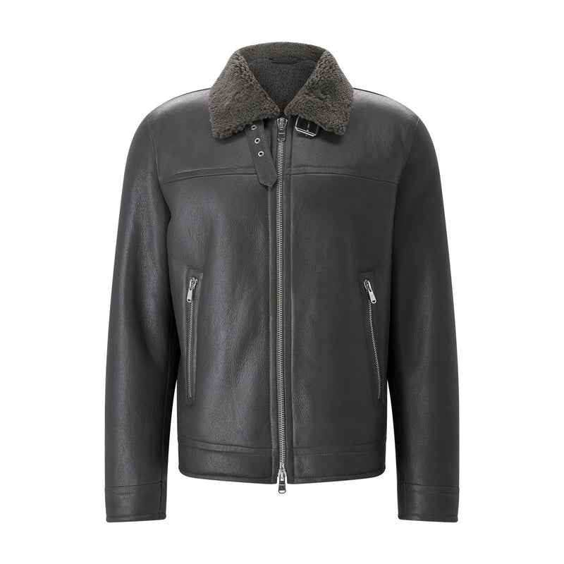 Dondup Fliegerjacke aus Lammleder Herren