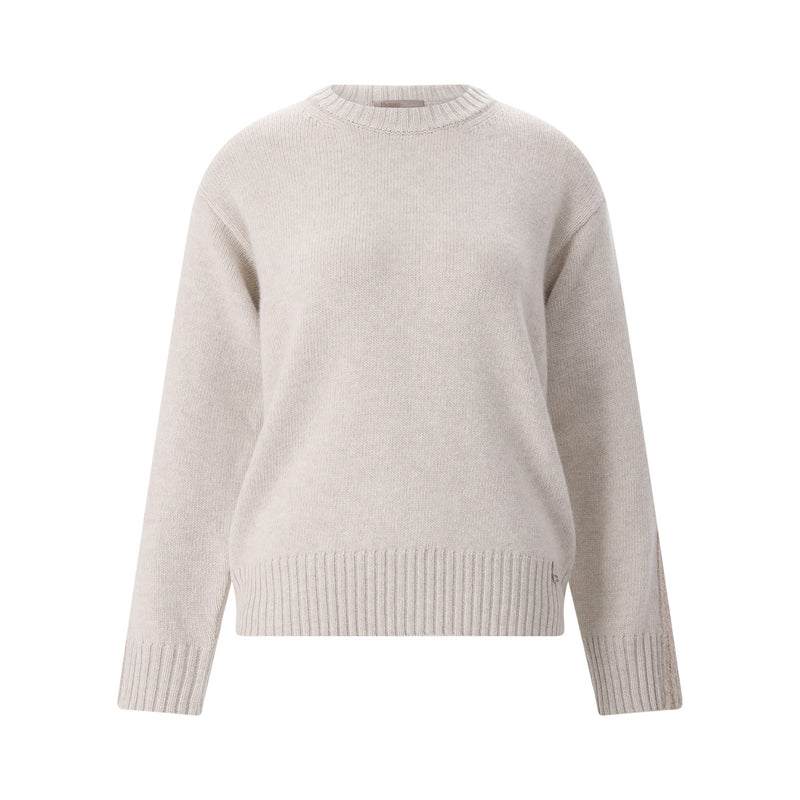 Pullover aus reiner Wolle XL / Beige