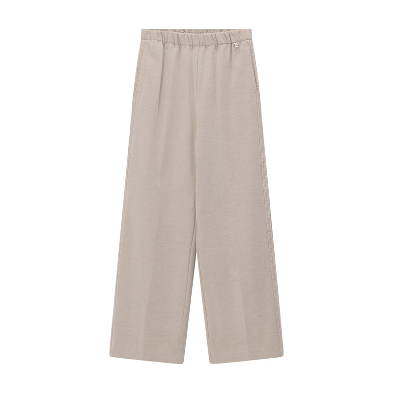 Hose aus Modal & Wolle 40 / Beige
