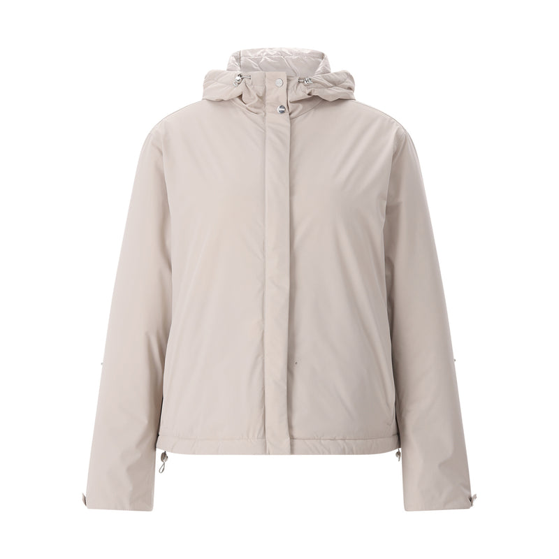 Wattierte Jacke 44 / Beige