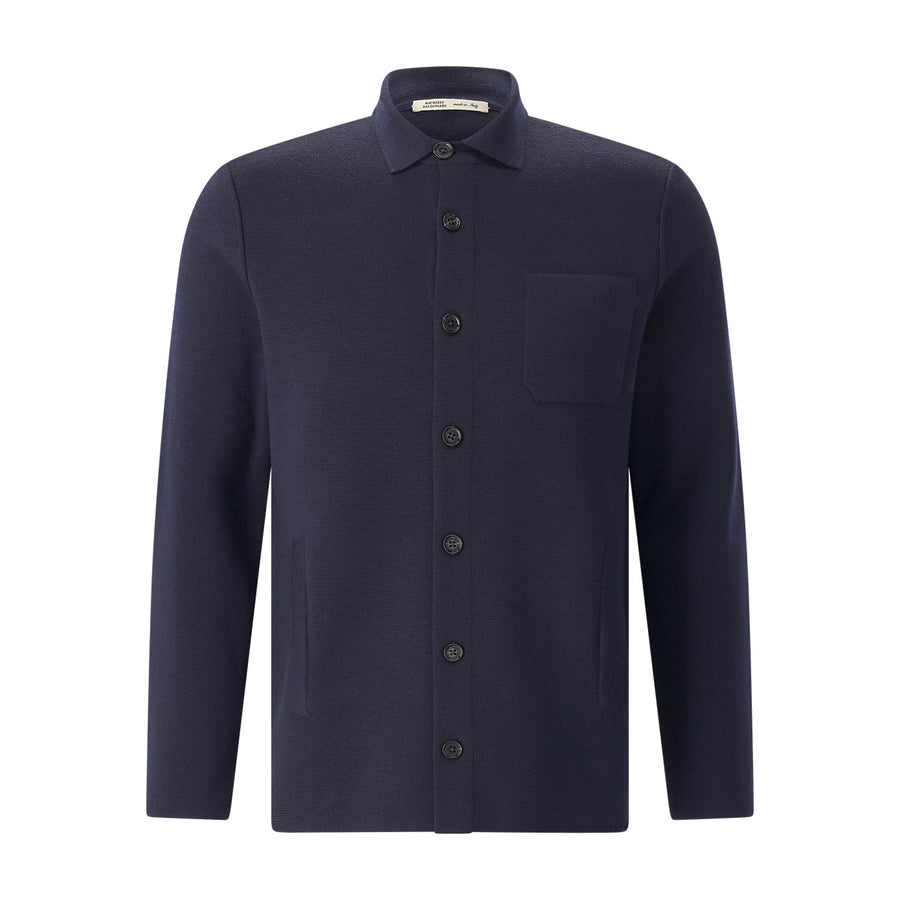 Maurizio Baldassari Strickjacke aus Wolle Herren