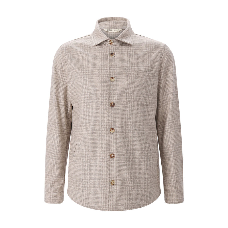 Overshirt Solferino aus Kaschmir 56 / Beige