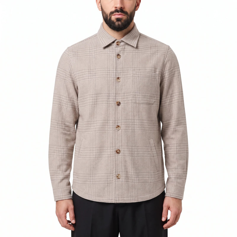 Overshirt Solferino aus Kaschmir