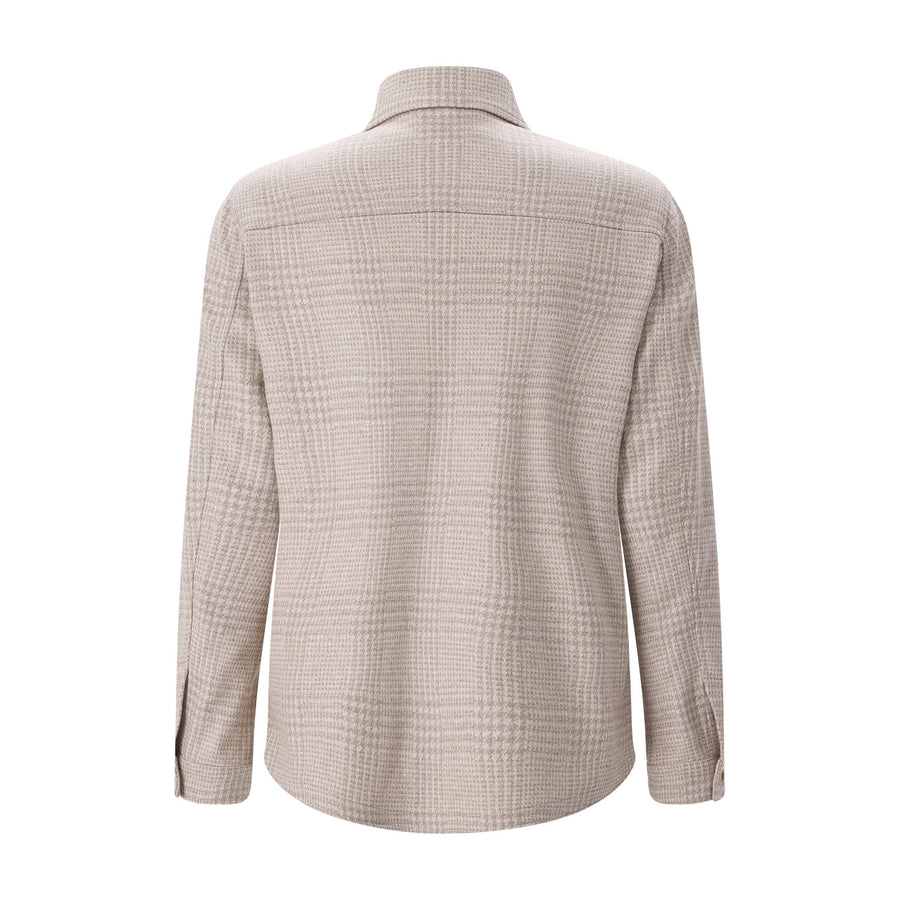 Overshirt Solferino aus Kaschmir 56 / Beige
