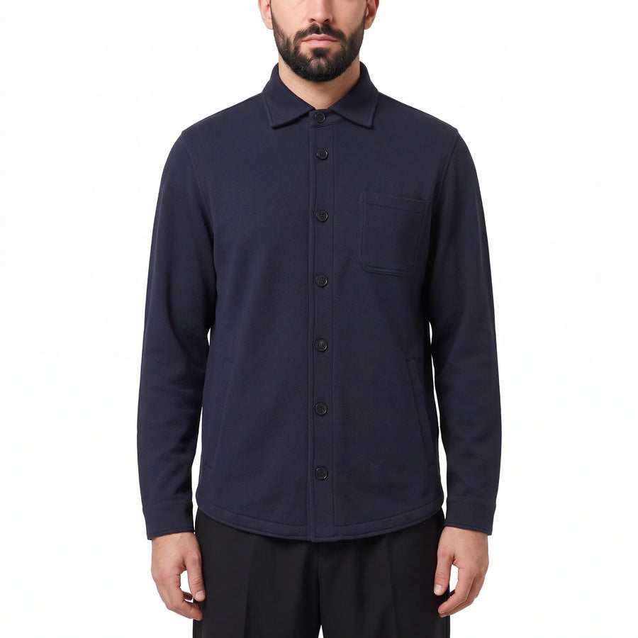 Overshirt Solferino aus Schurwolle