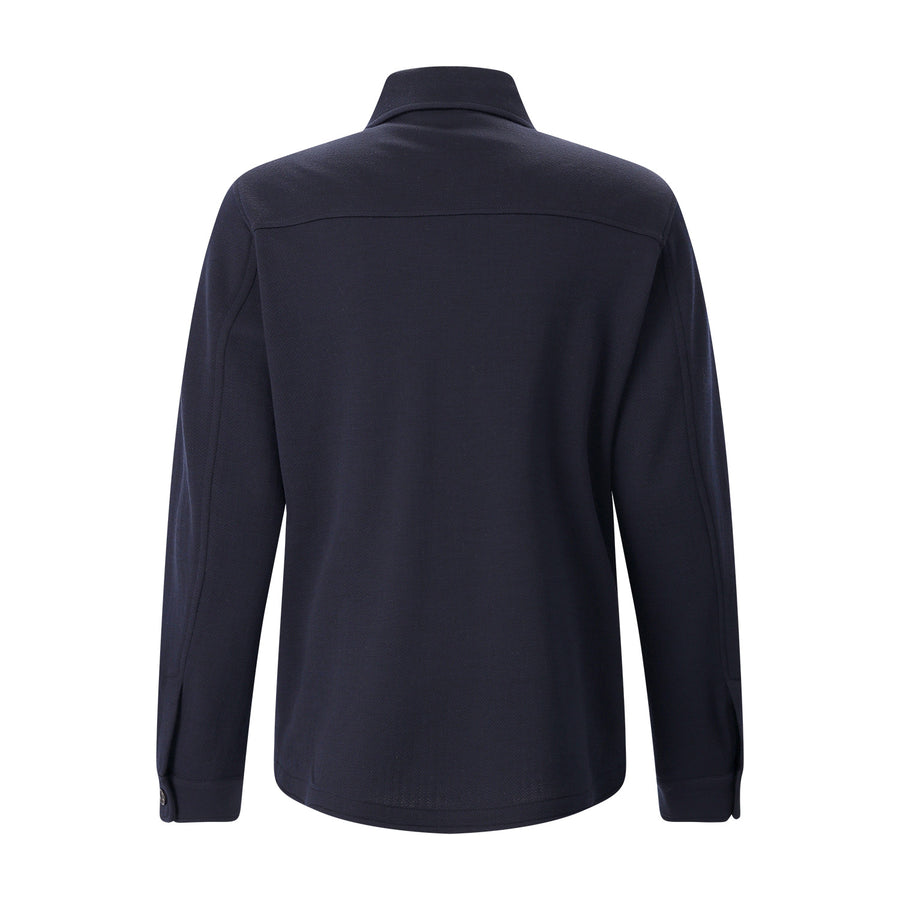 Overshirt Solferino aus Schurwolle 56 / Navy