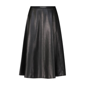 MSGM Midi-Rock aus Lederimitat