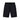 Sweatpants-Shorts aus Baumwolle L / Schwarz