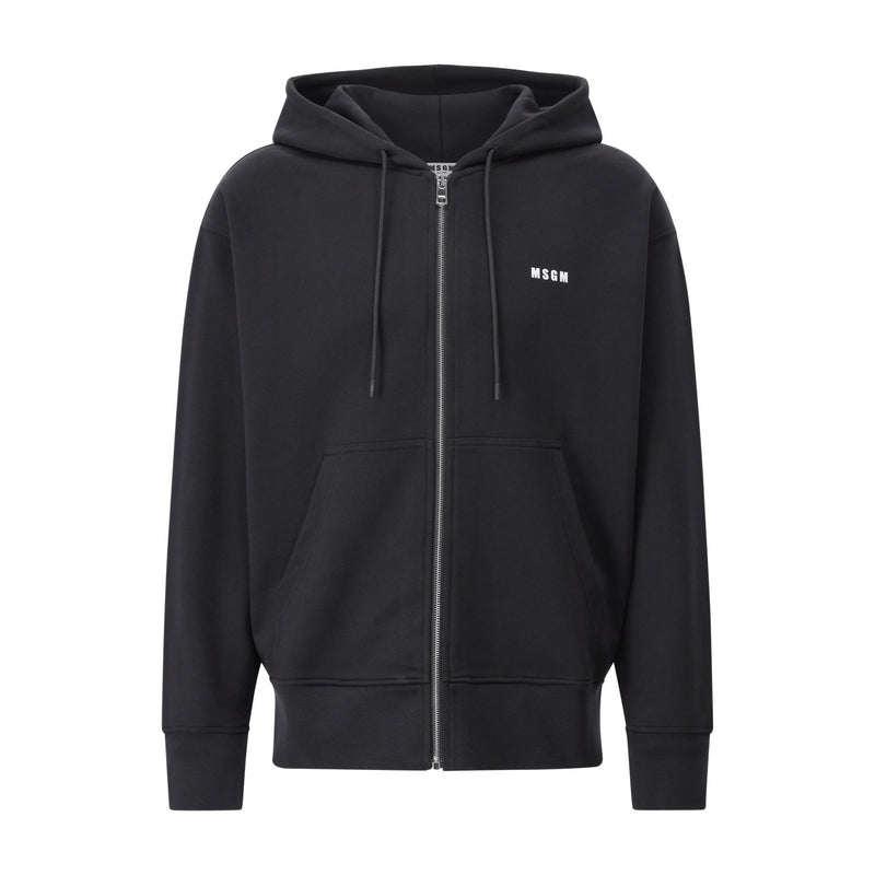 MSGM Sweatjacke mit Logo Herren