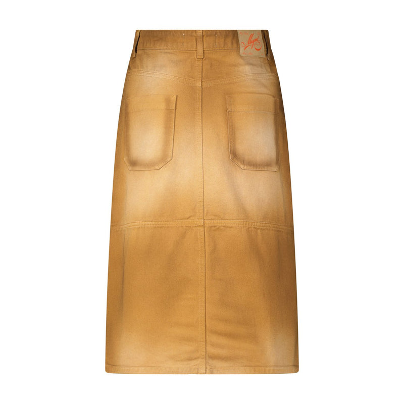 MSGM Midirock aus Denim Damen