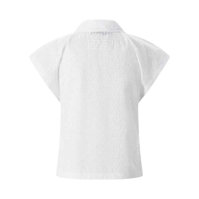 MSGM Shirt mit Stickereien Damen