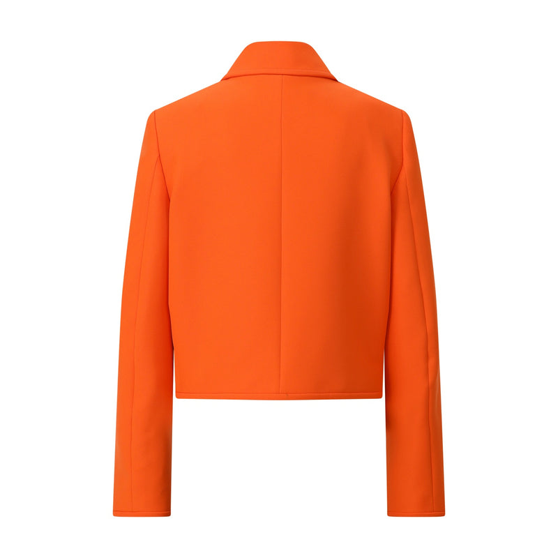 MSGM Blazer mit Logo-Knöpfen Damen