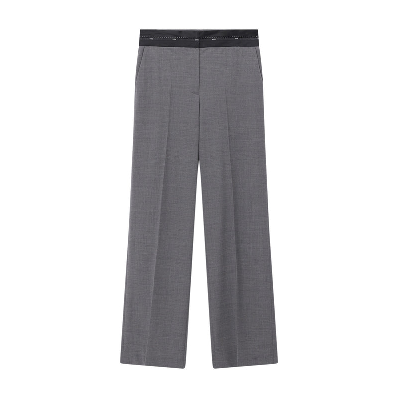 MSGM Stoffhose aus Wollmix Damen