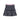 Minirock mit Streifendesign L / Navy