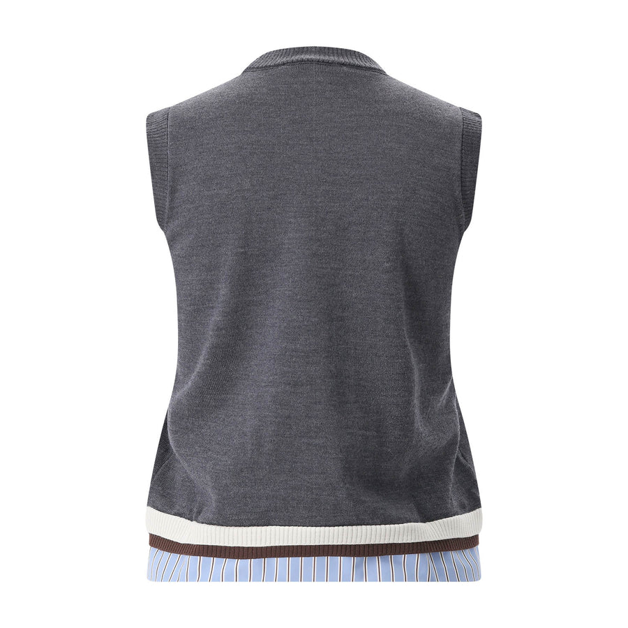 MSGM Top aus Merinowolle Damen