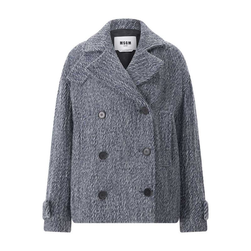 MSGM Jacke aus Alpakawolle Damen