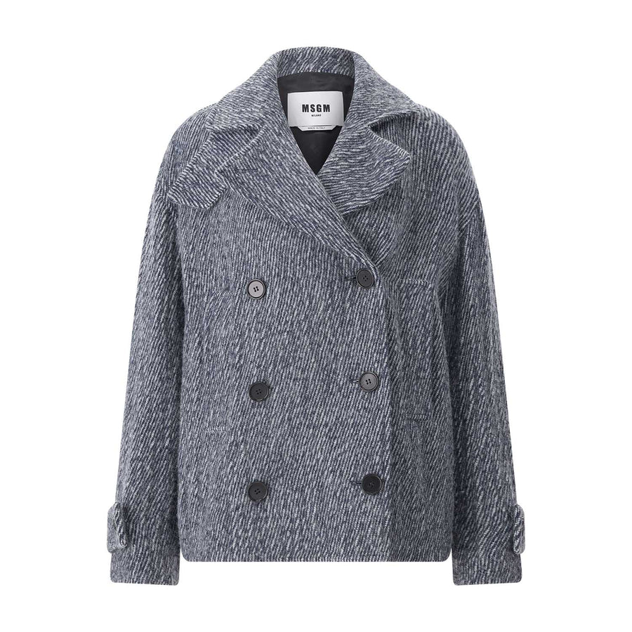 MSGM Jacke aus Alpakawolle Damen