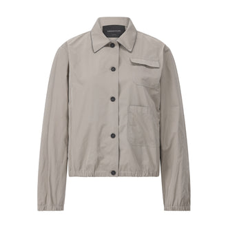 Blouson mit Schmucksteinen 42 / Beige