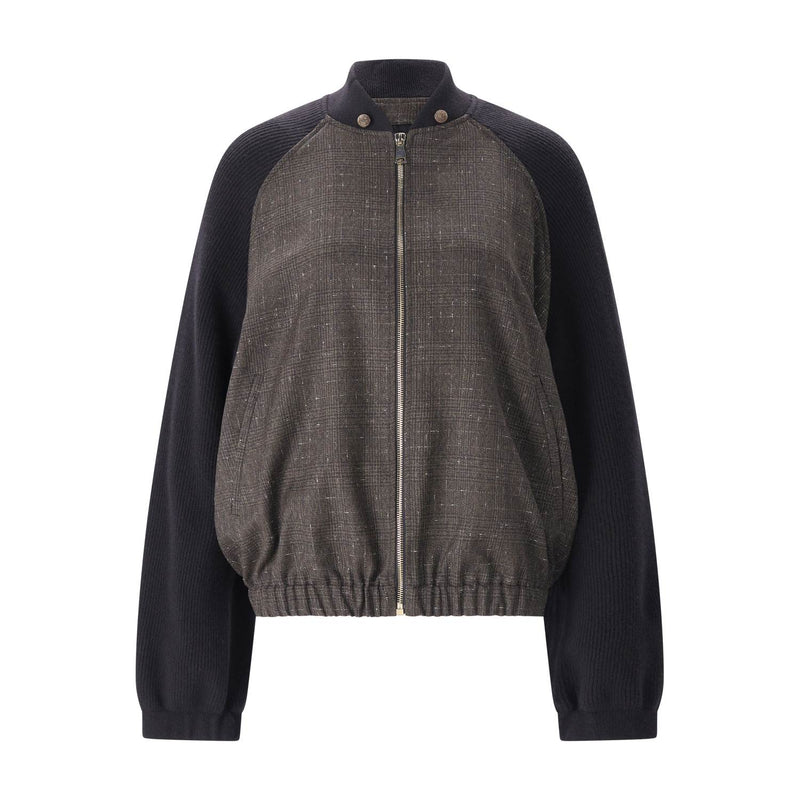 Fabiana Filippi Leichte Jacke im Materialmix Damen