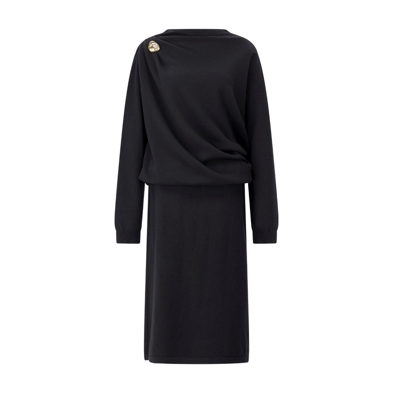 Fabiana Filippi Strickkleid aus Woll-Mix Damen