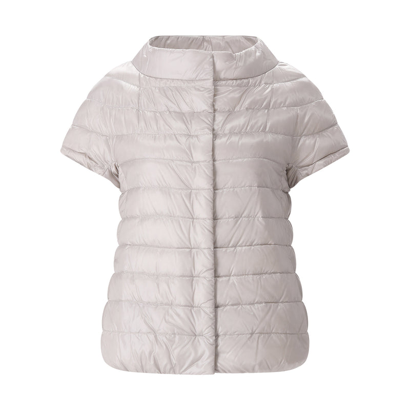 Kurzarm-Jacke 40 / Hellbraun