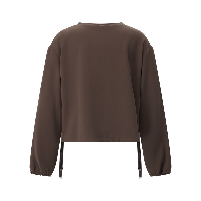 Herno Blusenshirt mit verstellbarem Saum Damen