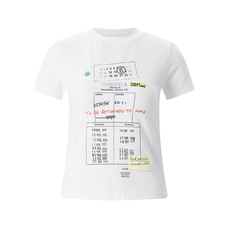 Maison Margiela T-Shirt mit Print Damen