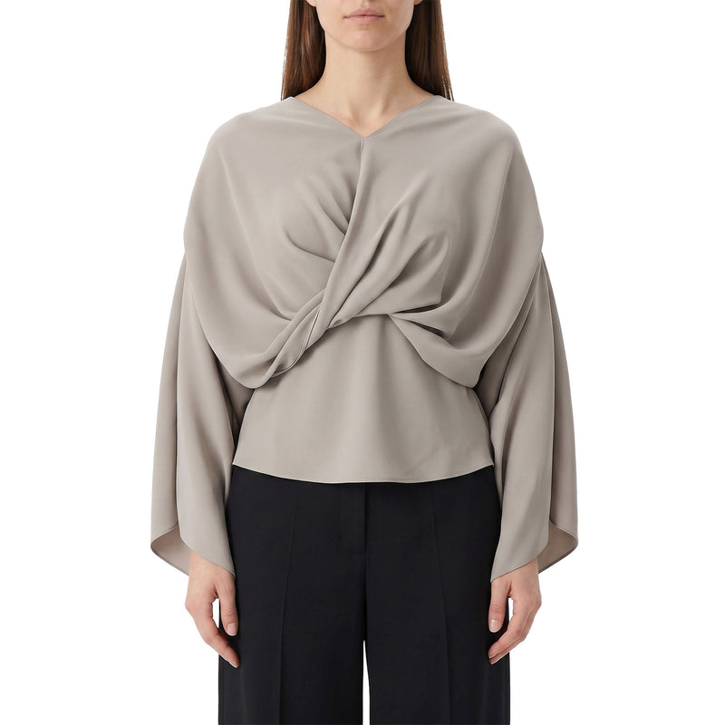 Drapiertes Blusenshirt