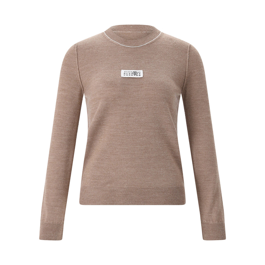 MM6 Maison Margiela Strickpullover mit Schurwolle Damen