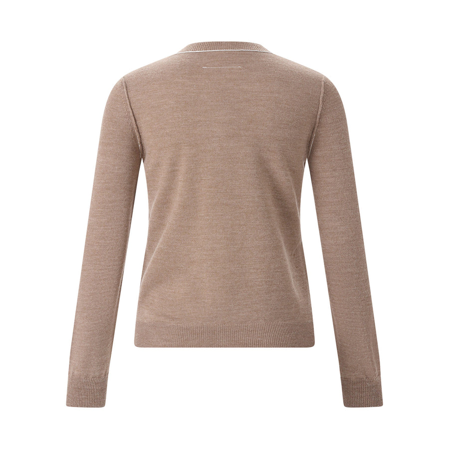 MM6 Maison Margiela Strickpullover mit Schurwolle Damen