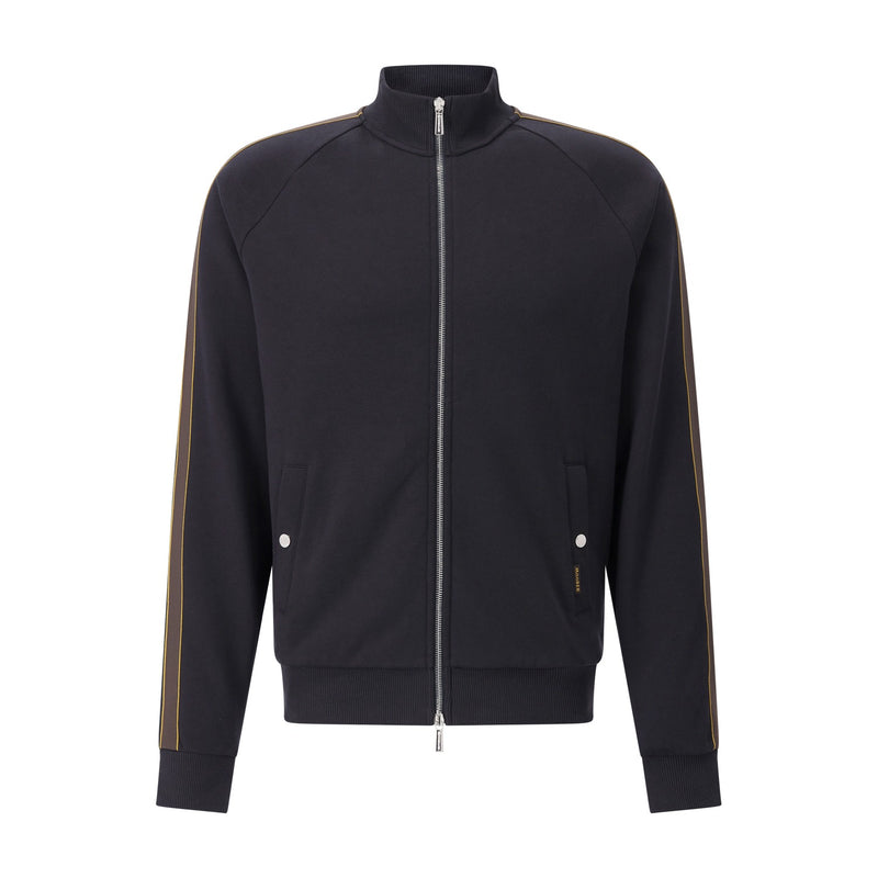 Moorer Sweatjacke Jaiden Felpa mit Streifen Herren