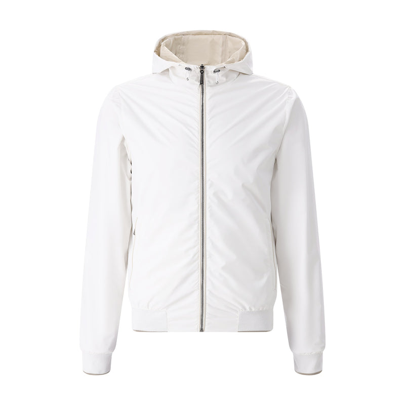 Wendbare Funktionsjacke Dennys 58 / Weiß