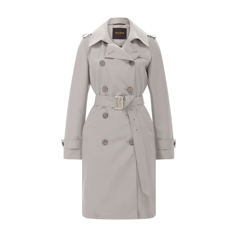 Trenchcoat Giverny 44 / Grau