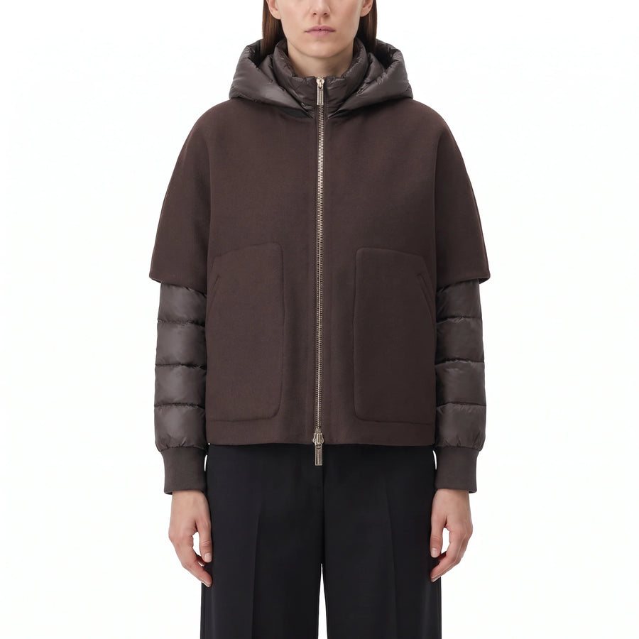 Jacke Pegaso aus Kaschmir-Seide-Mix