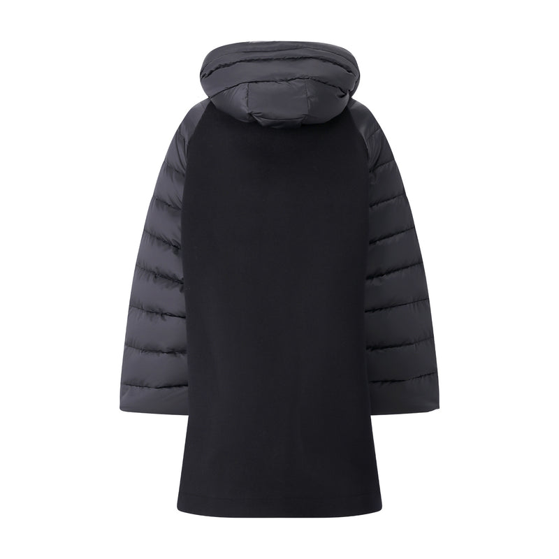 Nollie coat in cashmere blend, size 42 / Black