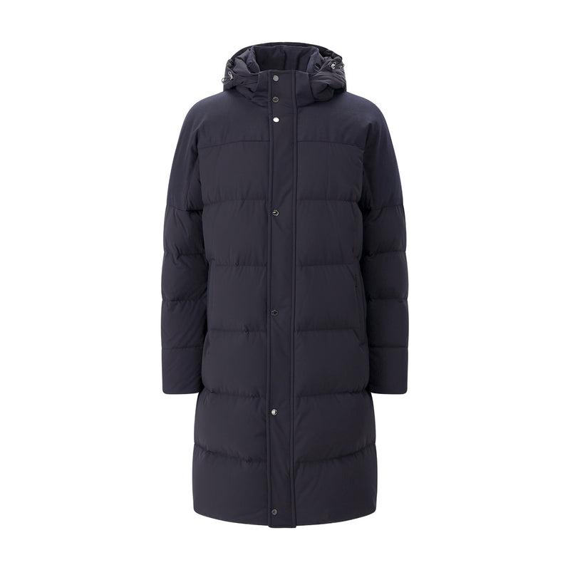 Daunenparka Magritte mit Kaschmir 54 / Navy